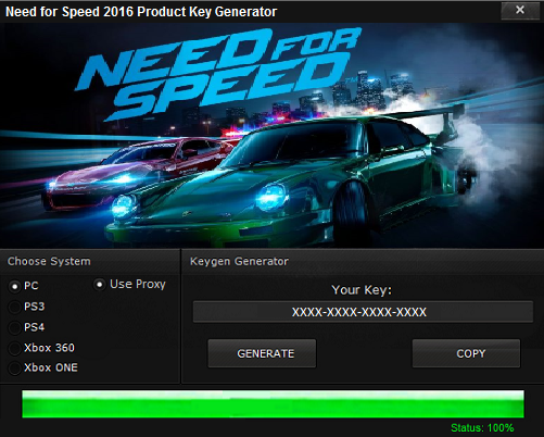 need for speed 2015 serial key free